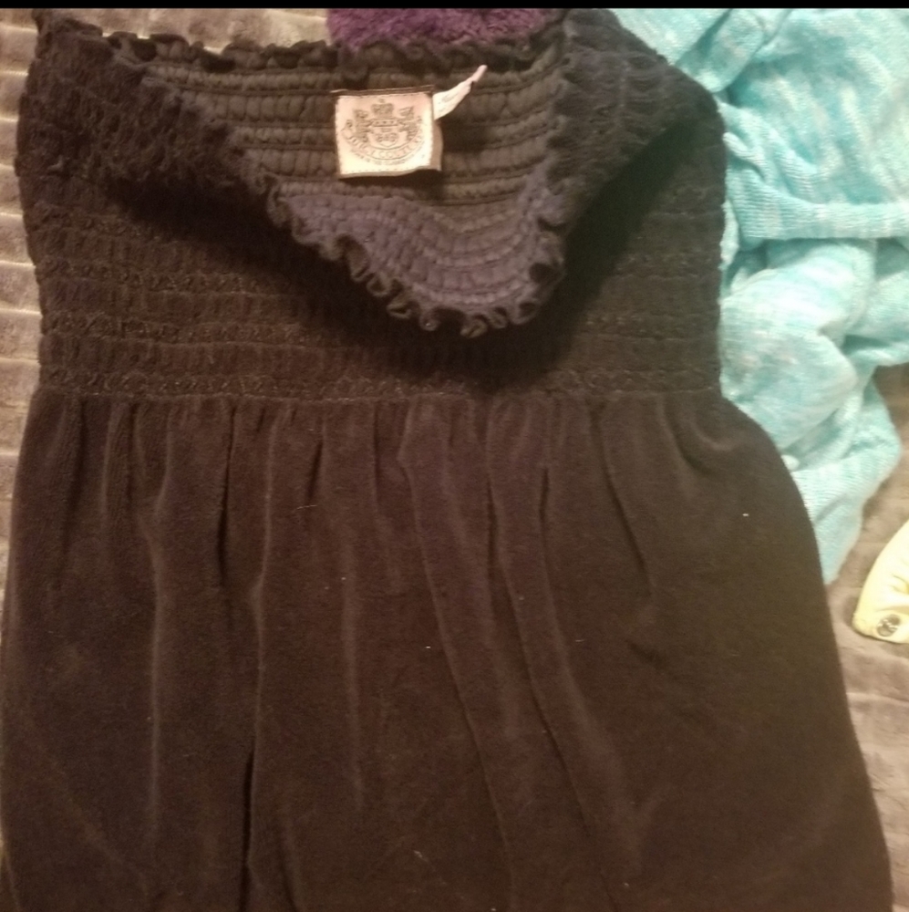 JUICY COUTURE BLACK COVER UP